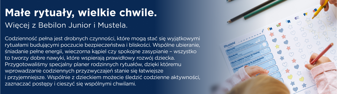 małe rytuały wielkie chwile planner do pobrania