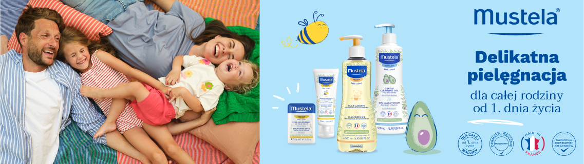 mustela delikanta pielęgancja uśmiechnięta rodzina