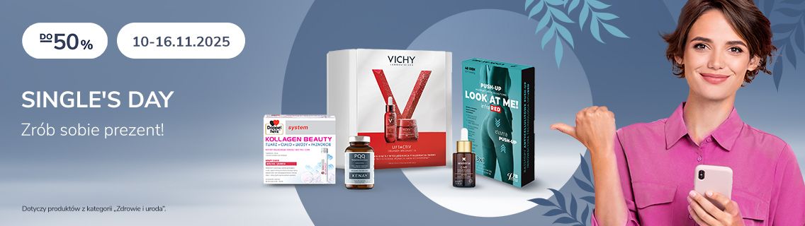 singles day kobieta trzymająca krem