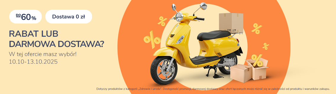 rabat lub darmowa dostawa motor z paczkami