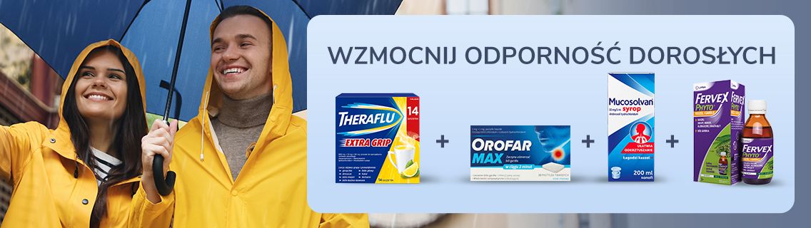 Zestaw produktów, dla tych, którzy "nie mają czasu" chorować