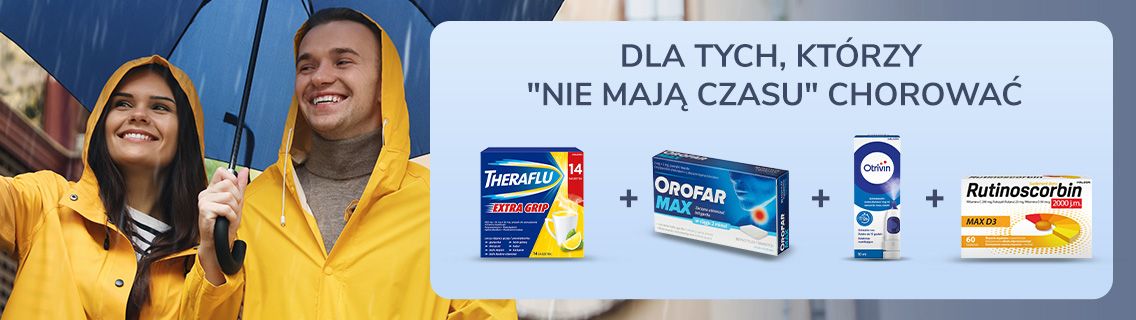 Zestaw produktów, dla tych, którzy "nie mają czasu" chorować