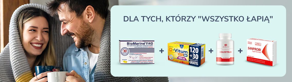 Dla tych, którzy łapią wszystko - mężczyzna i kobieta walczący z przeziębieniem