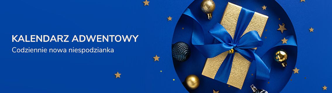 Kalendarz adwentowy codziennie nowa niespodzianka prezent