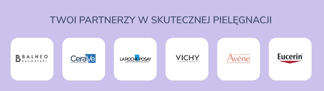 Twoi partnerzy w skutecznej pielęgnacji logotypy marek