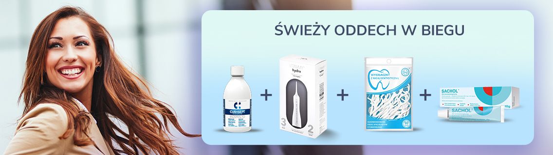 Świeży oddech w biegu. Radosna kobieta.