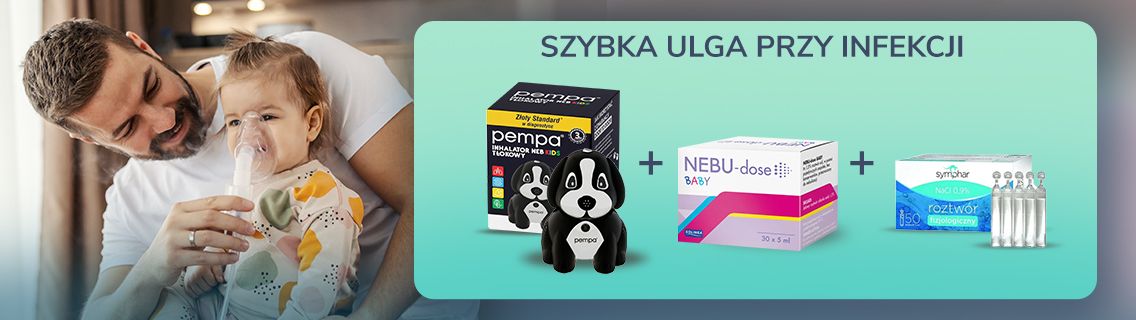 Szybka ulga przy infekcja dla dzieci