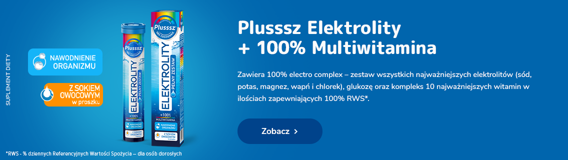 Plusssz Elektrolity + 100% Multiwitamina