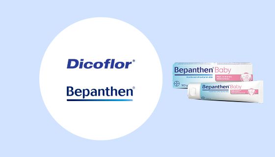dicoflor, bepanthen