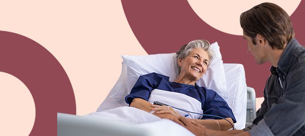 Osoba chora leżąca