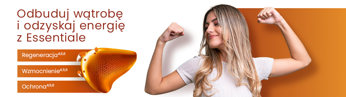 Odbuduj wątrobę i odzyskaj energię z Essentiale