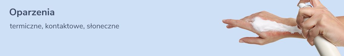 Oparzenia: termiczne, kontaktowe, słoneczne