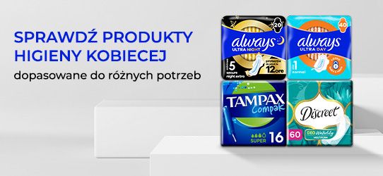 always tampax discreet sprawdź produkty higieny kobiecej