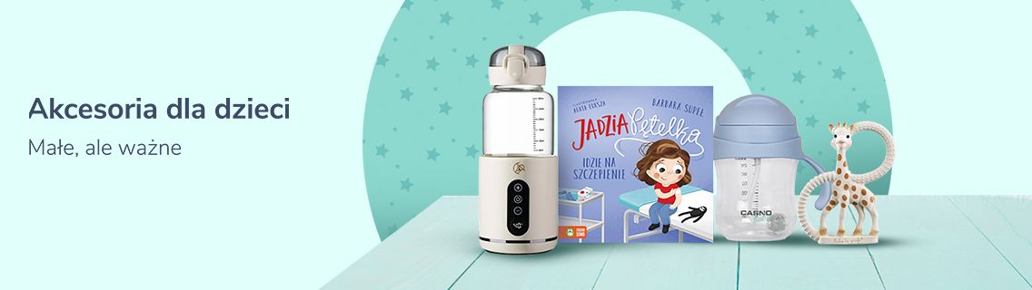 akcesoria dla dzieci małe, ale ważne produkty dla dzieci