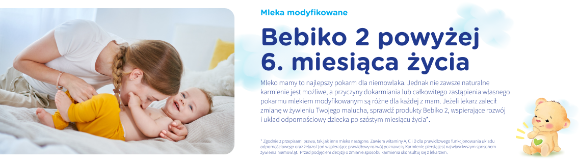 bebiko 2 powyżej 6 miesiąca życia