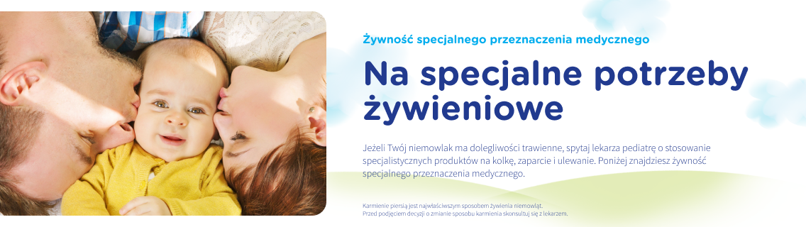 na specjalne potrzeby żywieniowe dzieci