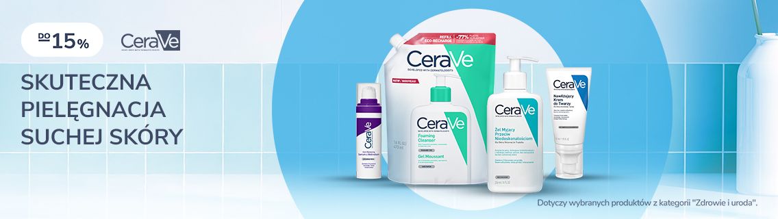 cerave SKUTECZNA PIELĘGNACJA SUCHEJ SKÓRY