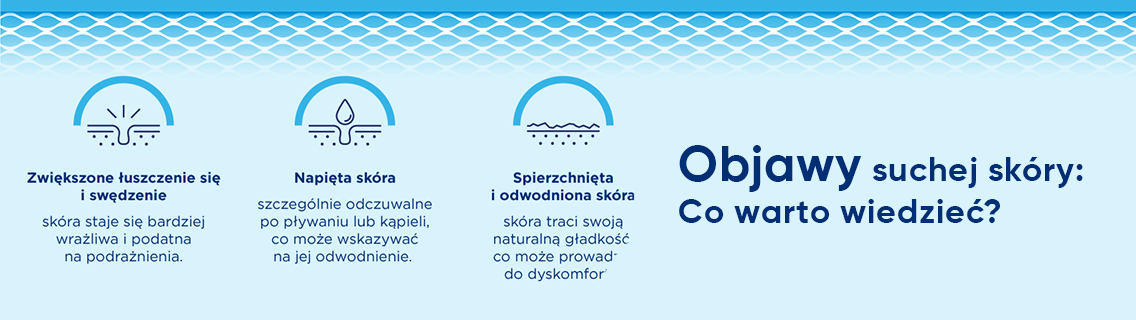 objawy suchej skóry