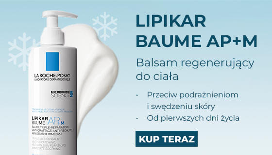 La Roche-Posay Lipikar Baume AP+M, balsam do ciała, skóra sucha i atopowa, od urodzenia, 400 ml